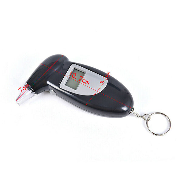 1PC Black Digital Alcohol Tester Breath Alcohol Tester BreathalyzerFT