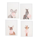 Abstract Art Unframed Picture Wall Picture Art Painting - Animal Blow Bubble