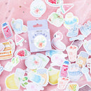 46pcs Juice Cake Watermelon DIY Diary Stickers Lables Gifts Packaging DecorA_3C