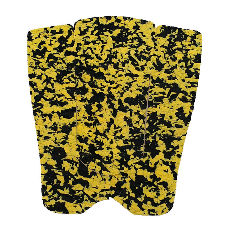 Traction Surfboard Surfing Anti-Slip Mat Yacht Deck Tail Adhesive Pad Yellow