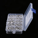 720pcs M3 4/6/8/10/12mm Button & Flat Head Hex Socket Bolts Screw Kit