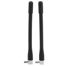 2Pcs Mini TS9 Antenna for ZTE(MF61) 4G LTE Modem MiFi Mobile WiFi Hotspot R A9W3