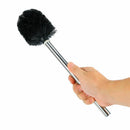 Black Stainless Steel Wc Bathroom Toilet Cleaning Brush Head Round Gift Met Z2M6