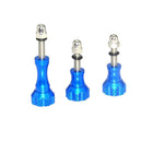 Aluminum Stainless Thumb Knob  Nut Screw Set For GoPro Hero3+/3/2/1-Blue
