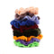 40pcs Women Velvet Scrunchies Set Colorful Ponytail Holder Hair Ring Rope A