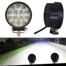 2x 42W Car 10-30V LED Work Spot Lights Spotlight Lamp Van ATV Offroad SUV Truck