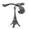 Creative Iron Tower Balance Eagle Statue Gift DIY Craft gray bronze 12cm