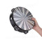 8 Inch Wooden Tambourine Handbell Hand Drum Reflective Head Percussion Inst
