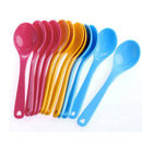 12 Pack Daisy Baby Feeding Colourful Plastic Spoons Toddler Feeding Spoon