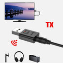 Bluetooth 5.0-Tone Bluetooth Receiver 2-In-1 Free-Drive Plug and Play Bluet W2T5