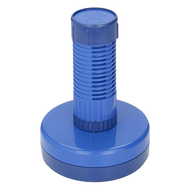 Floating Pool Chlorine Dispenser Adjustable Flow Vents Cap 1inch_Blue Modern