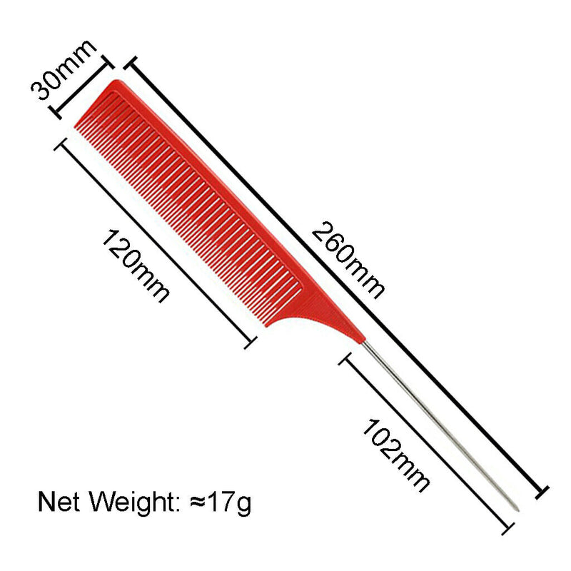 3pcs Professional Weaving Highlighting Foiling Hair Comb Salon Styling