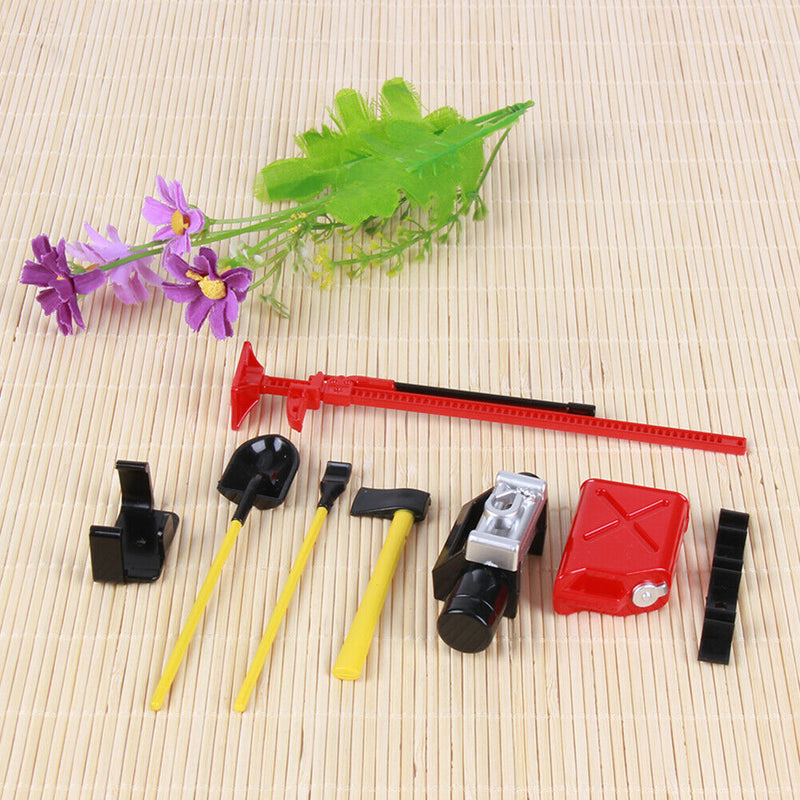 6pcs Scale RC Rock Crawler Accessory Tool Set For for 1:10 RC Rock Crawler