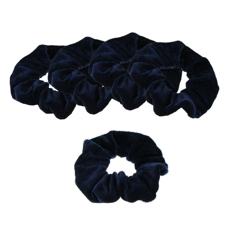 20 Pieces Womens Soft Velvet Elastic Scrunchies Bobble Hair Ropes for Girls