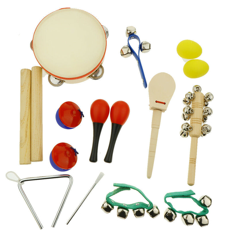 Kids Children Toddler Educational Musical Percussion Instruments Set Including