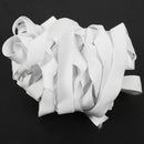 18mm x 12M White Braided Elastic Band Replacement for Tailoring Clothes