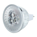 MR16 LED Spot Light Bulb 3 White Light 6500K 6W DC / 12V AC