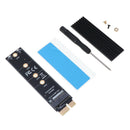Lovoski M.2 NVMe SSD to PCIe Card with  Sink for NGFF M-Key SSD