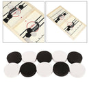 10x Fast Sling Puck Game Pieces Wooden Board Hockey Game Piece 4x0.9cm