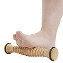 Wooden Foot Massager Roller Acupressure Therapy Stress Pain Ease Relaxation