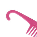 Hook Handle Anti Static Detangling Accessories Wide Tooth Hair Comb Styling ME