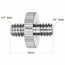 22Pack Camera Screw Adapter 1/4 to 1/4 Screw 1/4 to 3/8 Tripod Screw Adapte F1E5