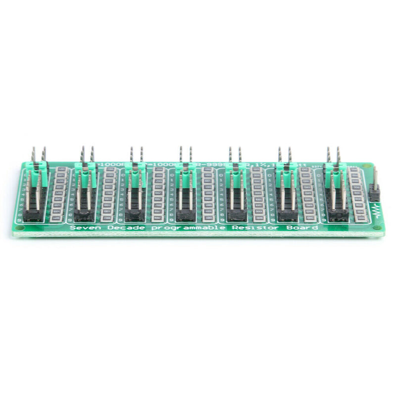7 Decade Resistor Board 1R-9999999R/1R Programmable Resistance SMD Module A