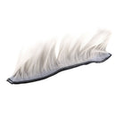 Motorcycle Adhesive Helmet Mohawk Hair Patches Skinhead Costumes Wig Grey