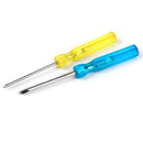 2 Tools Screwdriver Tri-Wing Phillips Screwdriver for Wii DS System Yellow  Y8F5