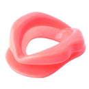 Red Elastic Silicone Rubber Lips Face Exerciser Muscle Lips Trainer Tightener
