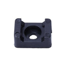4.5mm Width Tie Cable 5.2mm Mounting Screw Saddle Base Holder 90 Pcs W3H6