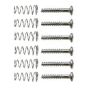 12 Pieces Electric Guitar Single Coil Humbucker Pickup Springs Screws