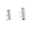 7pcs 2-8 Strands Slide Magnetic Tube Clasps for Necklace Jewelry Findings