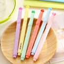 12pcs Marker Pens Soft writing Headed Fluorescent Pen Art Highlighter Drawing gf