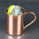 420mL Stainless Steel Copper Plated Moscow Mule Mug Coffee Cocktail Cup