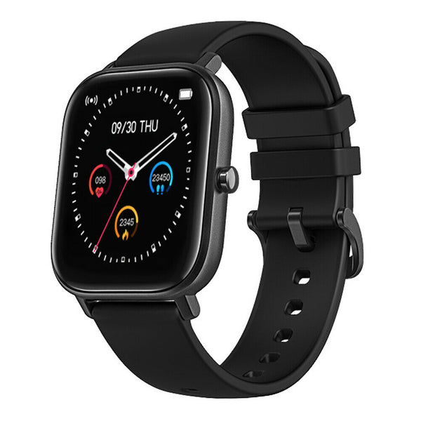P8 1.4 inch IP67 Smart Bracelet Heart Rate Monitor Fitness Tracker (Black) A#S