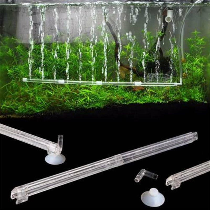 Bubble Tube Air Stone Oxygen Aeration Pump Curtain Aquarium Fish Tank Accessory@