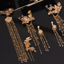 Hanfu Tiara Bride Costume Hair Accessories Chinese Phoenix Crown Luxury Cla Z8W3