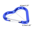 10pc Outdoor Ring Shape Carabiner Key Chain Clip Hook Lock Buckle Climb Camp Hn