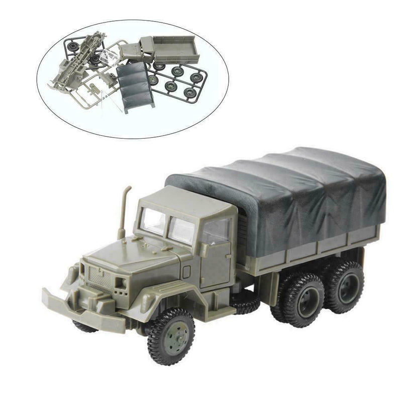 1:72 Highly Restored Track Armored Personnel Carrier Car Nice Plastic Milit U5Z7