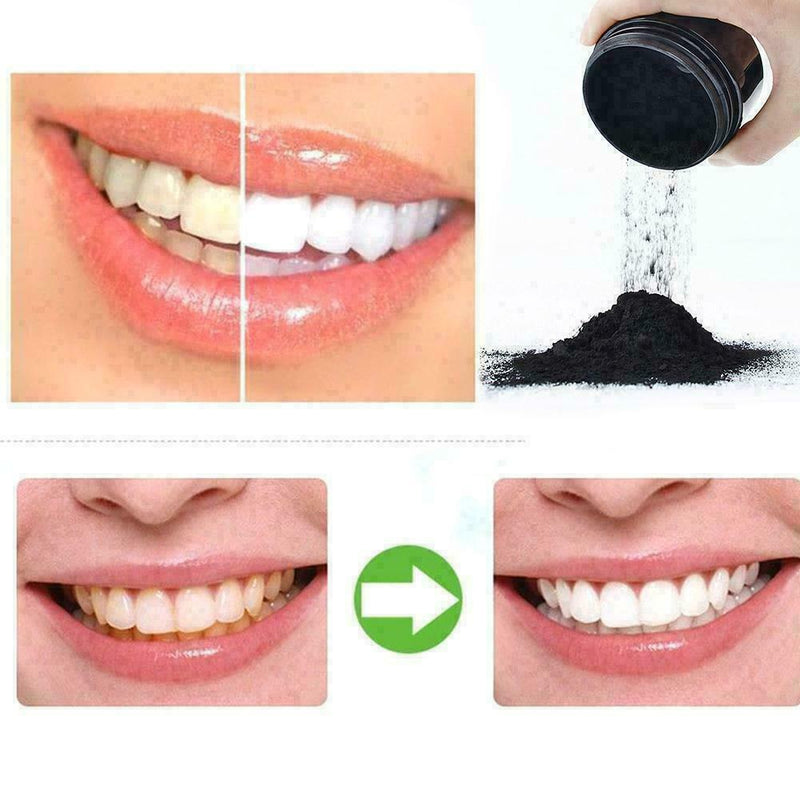 100% natural organic activated carbon tooth cleaning tooth whitening powder L5V4