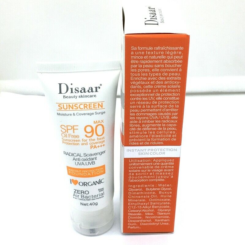 Disaar Skincare Facial Sunscreen With Long Lasting Waterproof Concealer Bb  X3T1