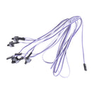 5pcs Repair PC Power Momentary Push Button Switch Connector Cable LJ