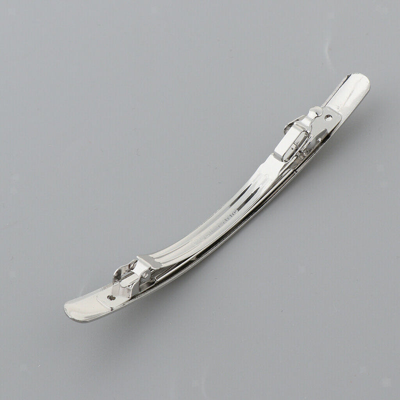 3x Metal Skinny Hair Clip Barrette Girl Hair Grip