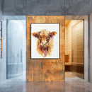 Painting By Numbers Kit DIY Cattle Hand Painted Canvas Oil Art Picture Gift