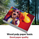 100 Sheets Glossy 4R 6inch Photo Paper for Inkjet Printer Paper Imaging Supp Hn