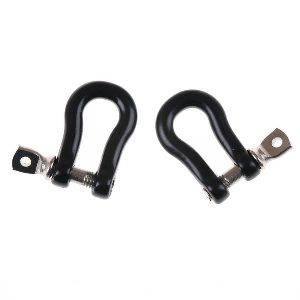 1/10 RC Crawler Car Tow Shackle Bracket Trailer Hook Tow Chain RC Axial  JR