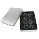 8pcs Precise Bearings for Skateboards, Longboards, Kick Scooter, Inline and