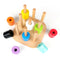 Early Education Column Blocks Puzzle Shapes Stacking Enlightenment Toys