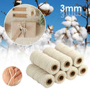 Natural Cotton Twist Rope String Wrapping Cord Wedding Gift DIY Craft Decor